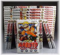 セット販売される日本の人気漫画（NARUTO）