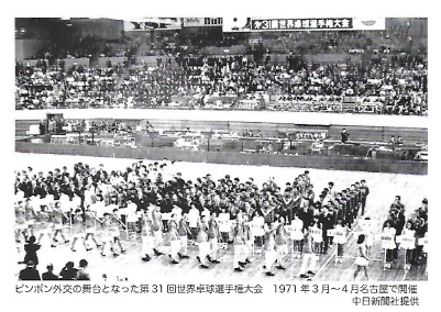 第31回世界卓球選手権大会(1971.3-4)(『ピンポン外交の軌跡』より)