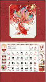 好運（吉祥福曆吊牌月曆）